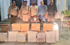 बड़ी ख़बर : आशारोड़ी चेकपोस्ट पर हरियाणा से लाई जा रही 322 बोतल अवैध शराब बरामद, एक गिरफ्तार